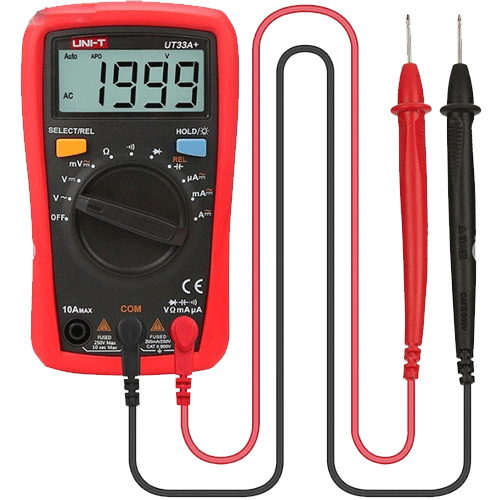 مولتی متر کوچک قابل حمل مولتی رنج یونی تی مدل +UT33A