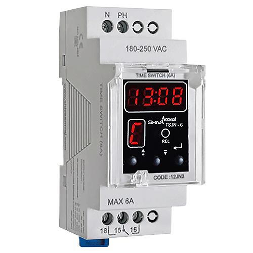 ساعت فرمان ماهانه دیجیتال سری N شیوا امواج مدلTSJN-6