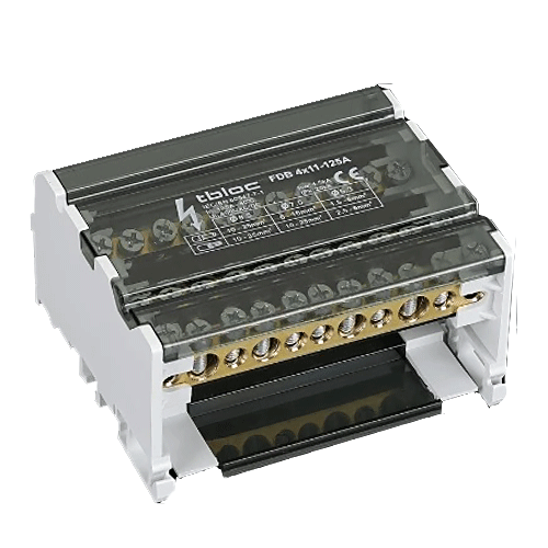 ترمینال توزیع 4هادی 12*4/ 160 آمپر رعد FDB 4*12 160A