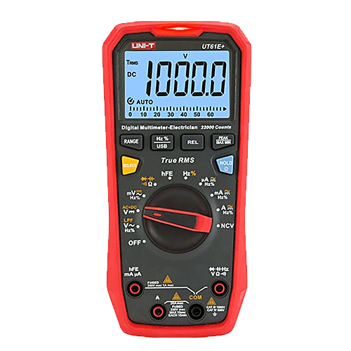 مولتی متر یونی تی مدل +UT61E